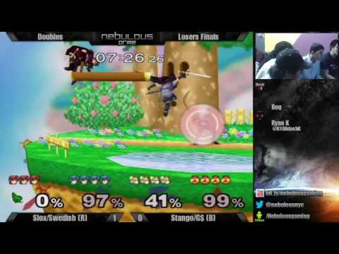 Nebs Prime Melee #63, Monthly Edition!: Doubles - Losers Finals: Slox/Swedish [R] vs. Stango/G$