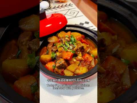牛肉炖土豆，一锅炖煮的幸福滋味 Beef Stew with Potatoes