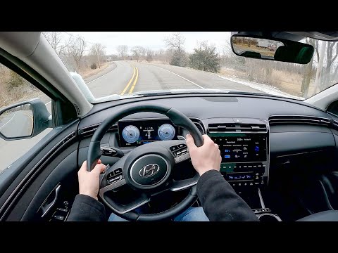 2022 Hyundai Tucson PHEV Limited - POV Test Drive (Binaural Audio)