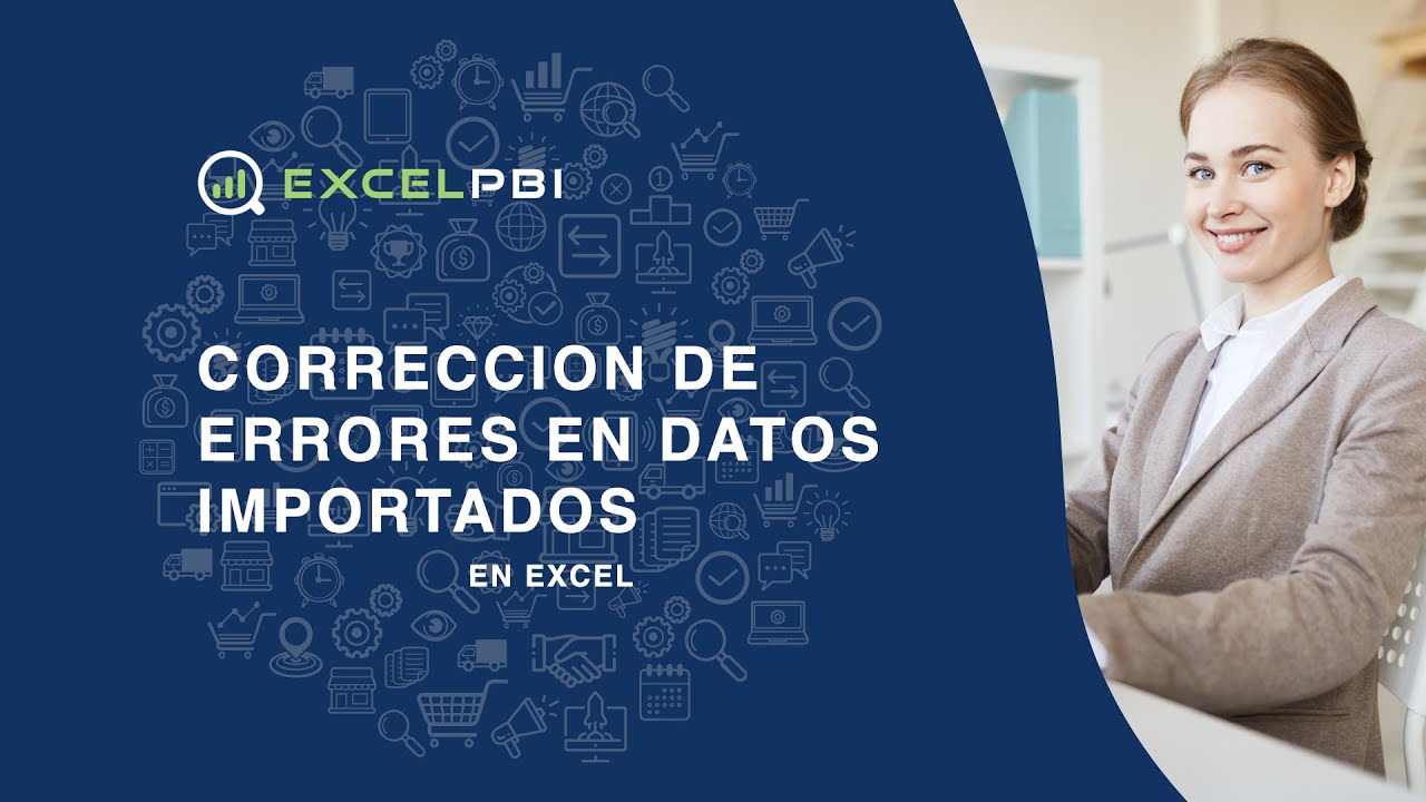 Corrección de errores en datos importados