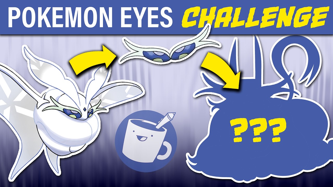 Drawing Pokémon Based ONLY on Their Eyes