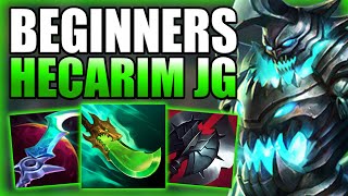 HOW TO PLAY HECARIM JUNGLE & EASILY CARRY GAMES FOR BEGINNERS!