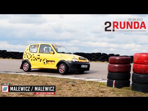 Malewicz / Malewicz - Fiat Seicento Sporting - 2 runda SMB 2022