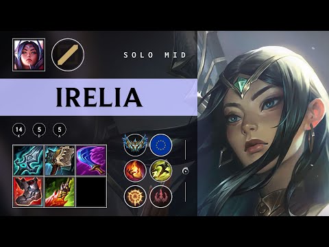 Irelia Mid vs Orianna - EUW Challenger Patch 25.23