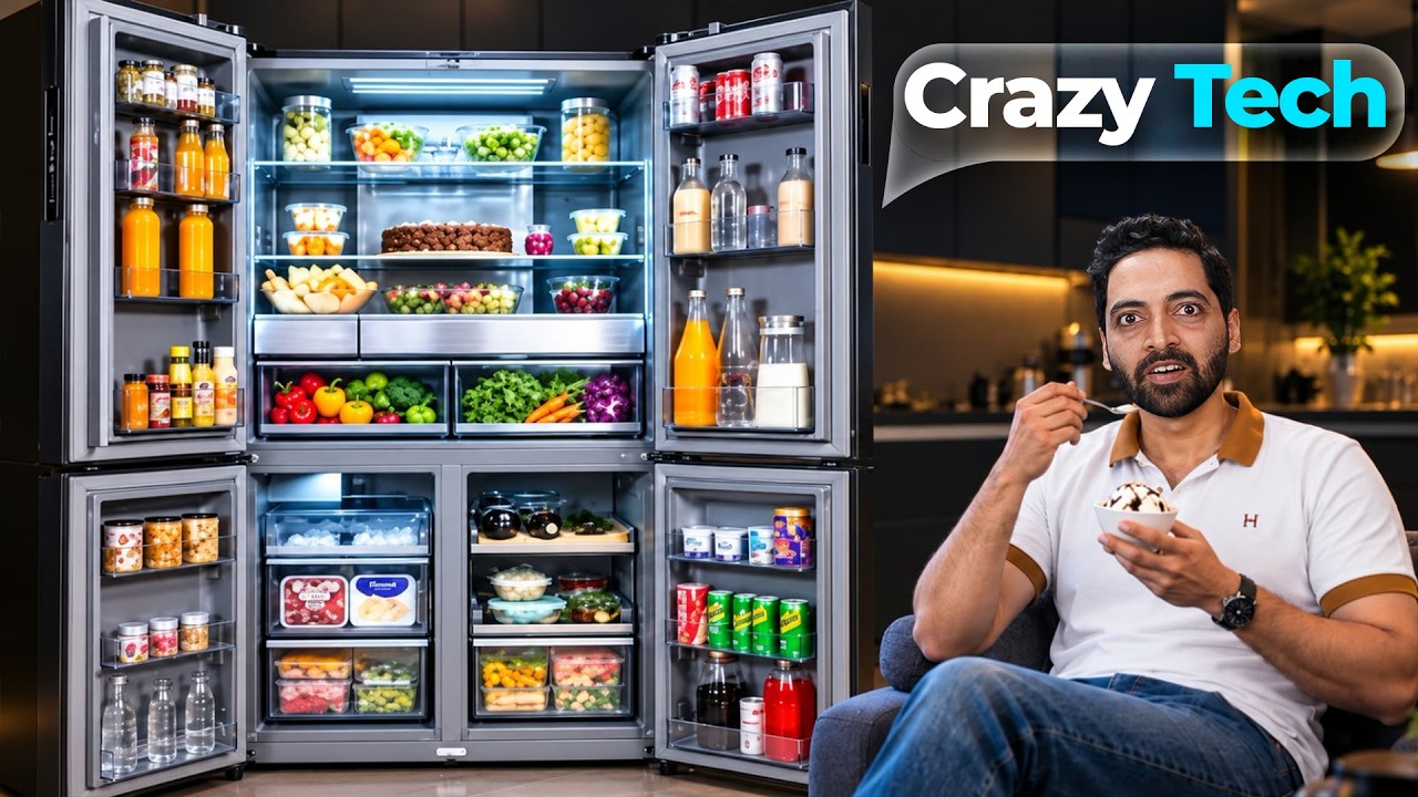 This Is What a ₹1 Lakh+ Fridge Looks Like !