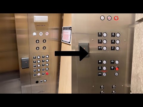 Modded Lodestar Traction elevators @ 1511 K St - Sacramento, CA