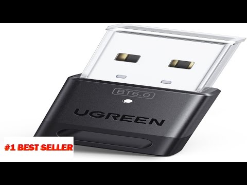 UGREEN USB Bluetooth Adapter for PC Bluetooth 6.0 Dongle Receiver EDR - B0DYV5MPLF