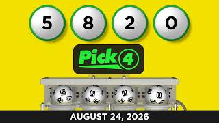 Maryland Lottery Midday 08/24/2026