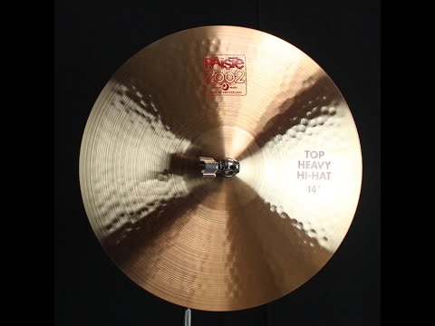 Paiste 14" 2002 Heavy Hi Hats - 972g/1047g