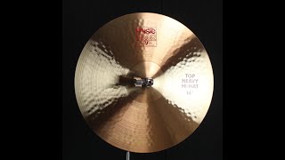 Video thumbnail for Paiste 14" 2002 Heavy Hi Hats - 972g/1047g by The Drum Shop - Portland, Maine