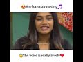 Toxic Kadhal Song By Vj Archana Vj Archana Fans Official Vjarchana1007 Biggboss7