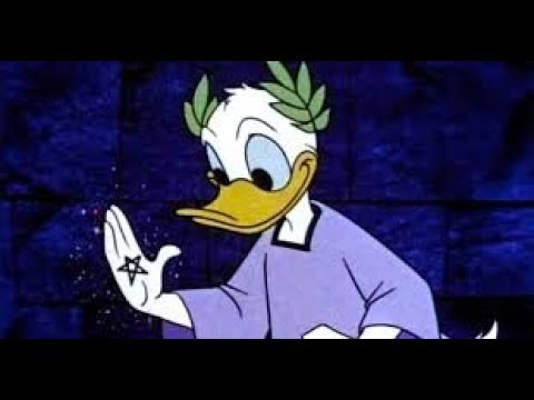 Paperino spiega la geometria sacra e il pentagramma - 1959 COMPLETO