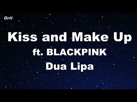 Kiss and Make Up - Dua Lipa & BLACKPINK Karaoke 【With Guide Melody】 Instrumental