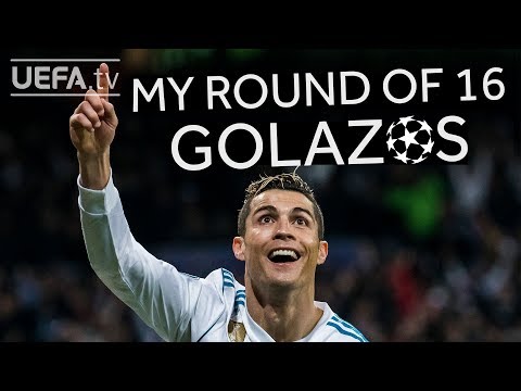 RONALDO'S BEST ROUND OF 16 GOALS!