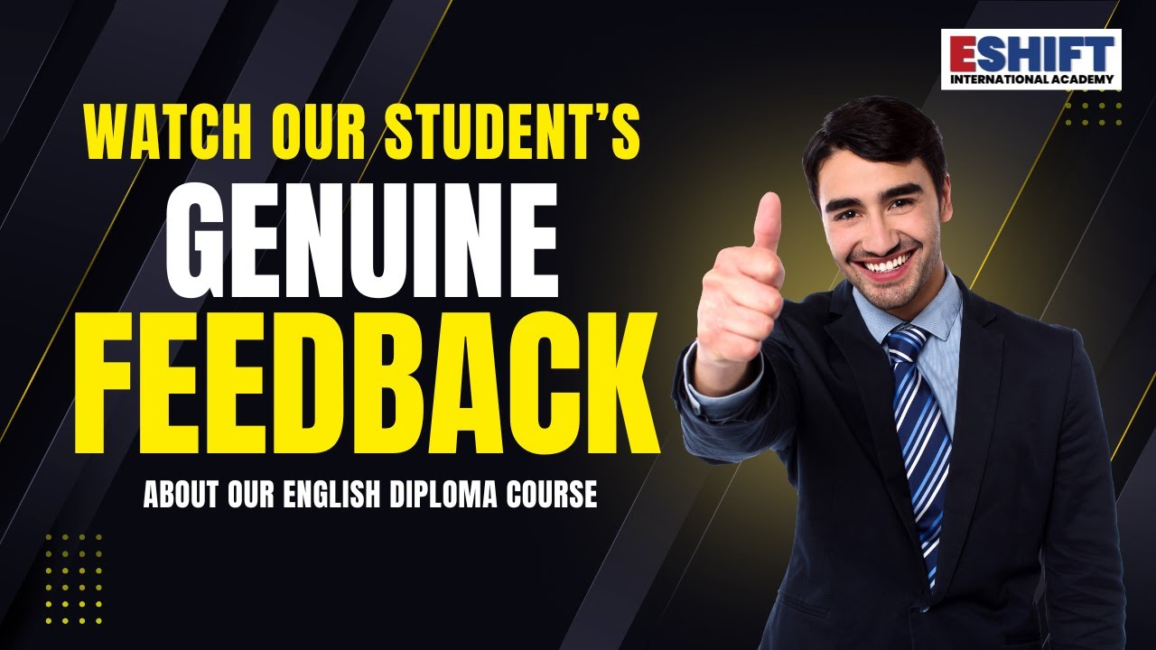 OUR STUDENT GOT IMPRESSED BY OUR TEACHING METHOD | GENUINE FEEDBACK ABOUT ESHIFT'S ENGLISH COURSE