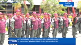 preview picture of video 'Activación de los Comandos de Zona en Lara y Yaracuy de la GNB'
