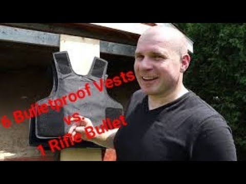 How Many BULLETPROOF Vests Does it Take to STOP RIFLE ROUNDS?