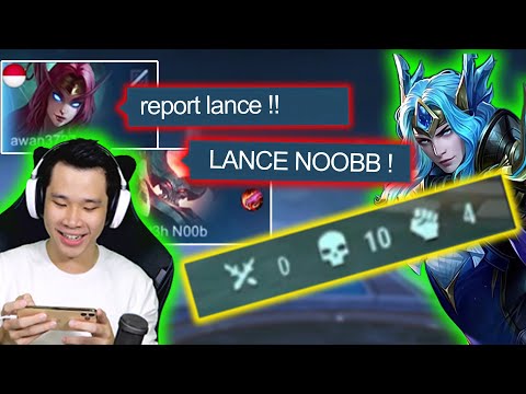 Prank Top 1 Lancelot Mati 10X - Mobile Legends