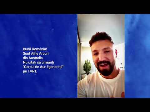 Alfie Arcuri vă invită la Cerbul de Aur #Generaţii, pe TVR1