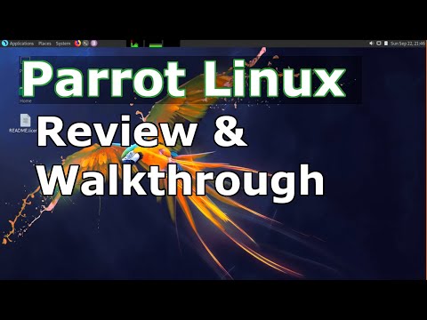 Parrot Security OS 4.7 Review & Walkthrough (2019) | (Linux Beginners Guide) Video