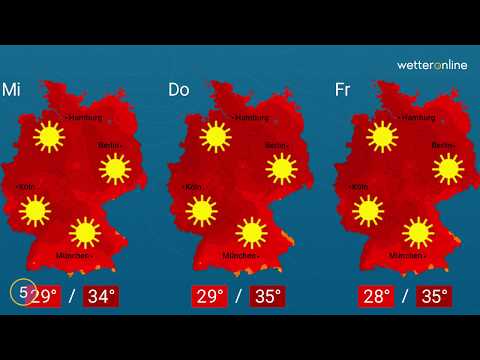 Heatwave rolling in (22.07.2018)