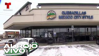 Restaurante acoge a su personal para resguardarlos del frío extremo en Dallas