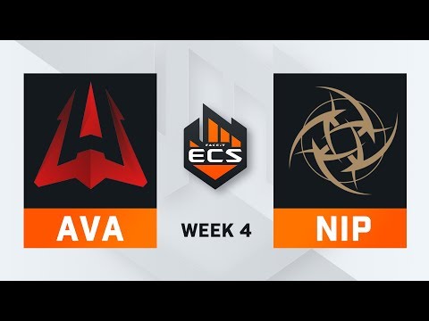 Avangar vs NiP - Map 1 - Dust 2 (ECS Season 7 - Week 4 - DAY4)