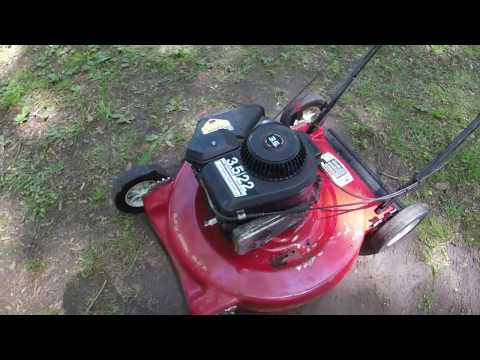 Older MTD trade in runs great