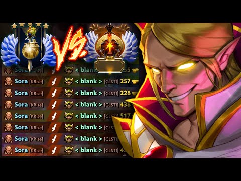 BEAUTIFUL COMBO!! EPIC DIVINE INVOKER vs IMMORTAL RACCOON MID | Dota 2 Invoker