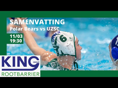Samenvatting dames Polar Bears  - UZSC playoff's halve finale