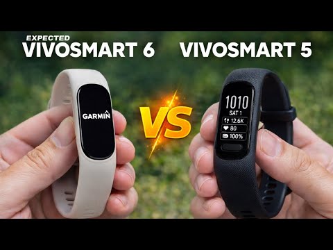 Garmin Vivosmart 6 vs Garmin Vivosmart 5