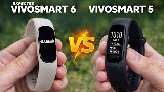 Garmin Vivosmart 6 vs Garmin Vivosmart 5