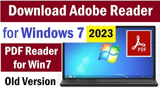 How To Download Adobe Reader For Windows 7 | Adobe Reader Free Download For Windows 7 32-bit | #PDF