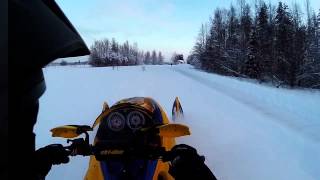 preview picture of video 'Second ride of the year! Ski-doo xrs 800 2007'