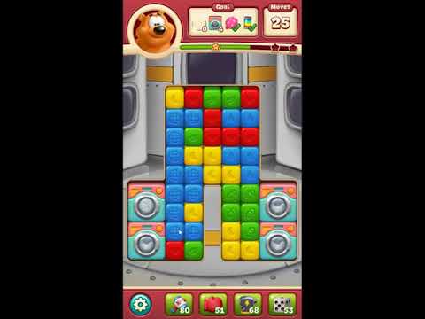 Toon Blast Level 3036 - NO BOOSTERS 🐻🐺🐱 | SKILLGAMING ✔️