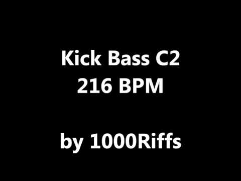 Kick Bass C2 : 216 BPM - Beats Per Minute