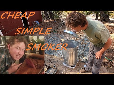Cheap Simple DIY Smoker