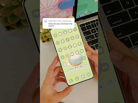 how to change app icons on your phone 🍃🍵 #aesthetic #kawaii #smartphone