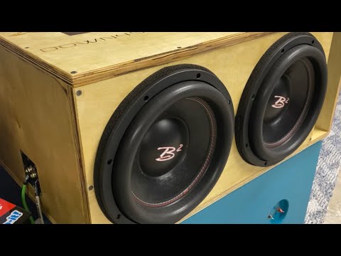 Dual B2 Riot 12 V2’s Demo in Down4Sound Flat Pack DIY Box