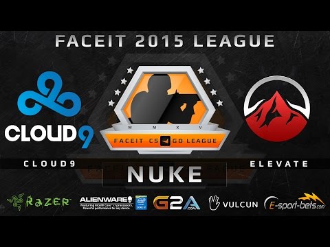 Cloud9 vs Elevate - Nuke (FACEIT 2015 League)