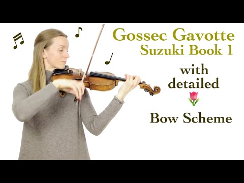 Gossec Gavotte - Suzuki Book 1 - in performance tempo!