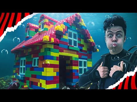 I MADE AN AQUATIC LEGO HOUSE!