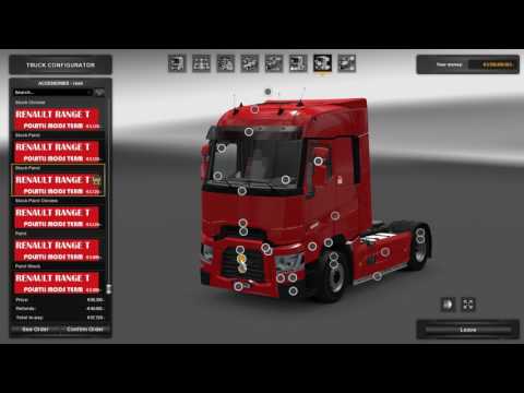 Euro Truck Simulator 2 Renault Range T480 (v 1.27)