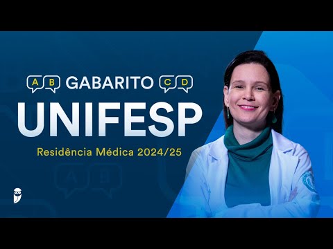 Gabarito UNIFESP 2024/25 - Correção de Prova Ao Vivo