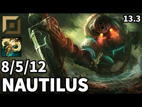 Nautilus Top vs Gangplank - EUW Master | Patch 13.3