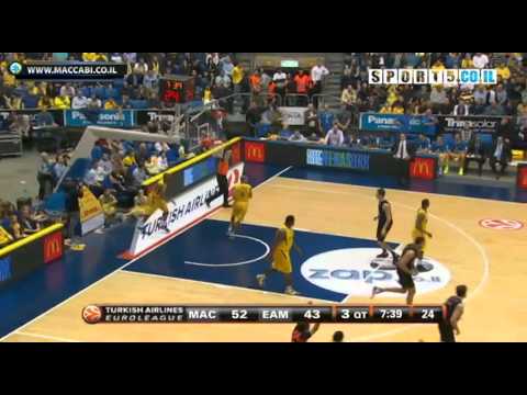 Eurolaegue 2011/12, Game 6: Maccabi Tel Aviv - Armani Milano 85:76