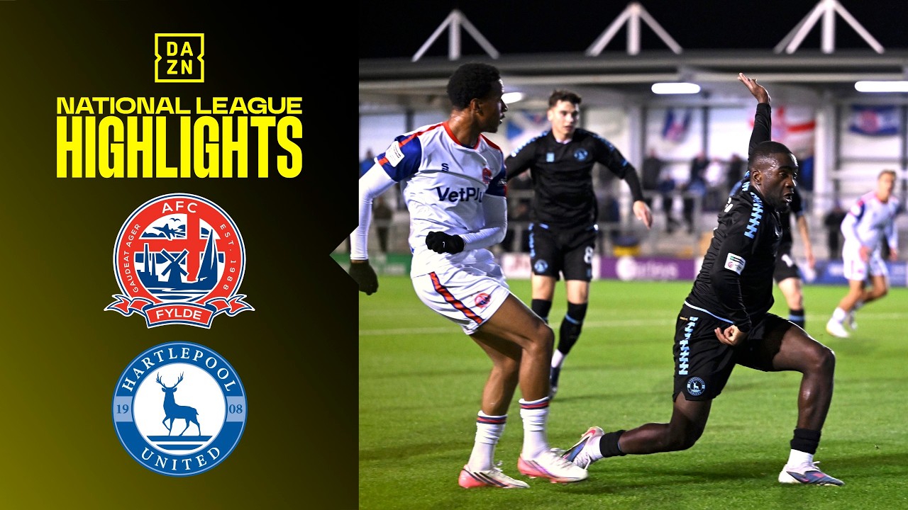HUGE TURNAROUND 💥 | AFC Fylde vs. Hartlepool United | National League HIGHLIGHTS