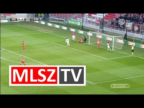 Novothny Soma Zsombor gólja a DVTK - Újpest FC mérkőzésen