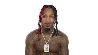 Rx Peso Details His $5000 Permanent 24 Karat Gold Teeth by Dr. Jeffrey, Engraving Drug Rixh On Them