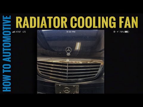 How to Replace the Radiator Fan on a 2008 Mercedes S550